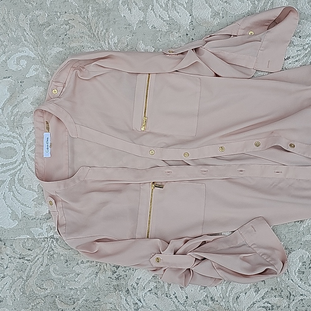 Silky button up